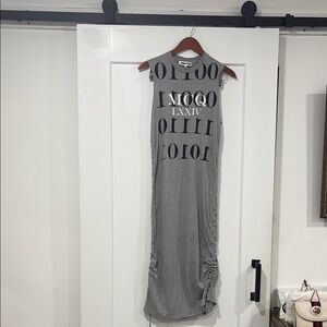 Gray Sleeveless Dress